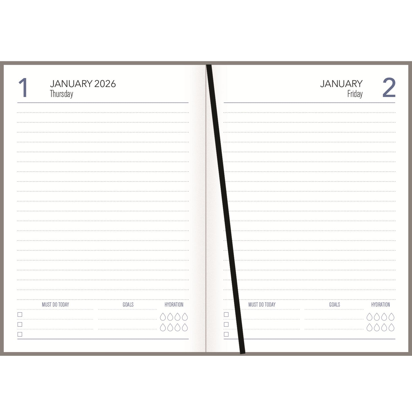 Collins A51 Diary - Floral