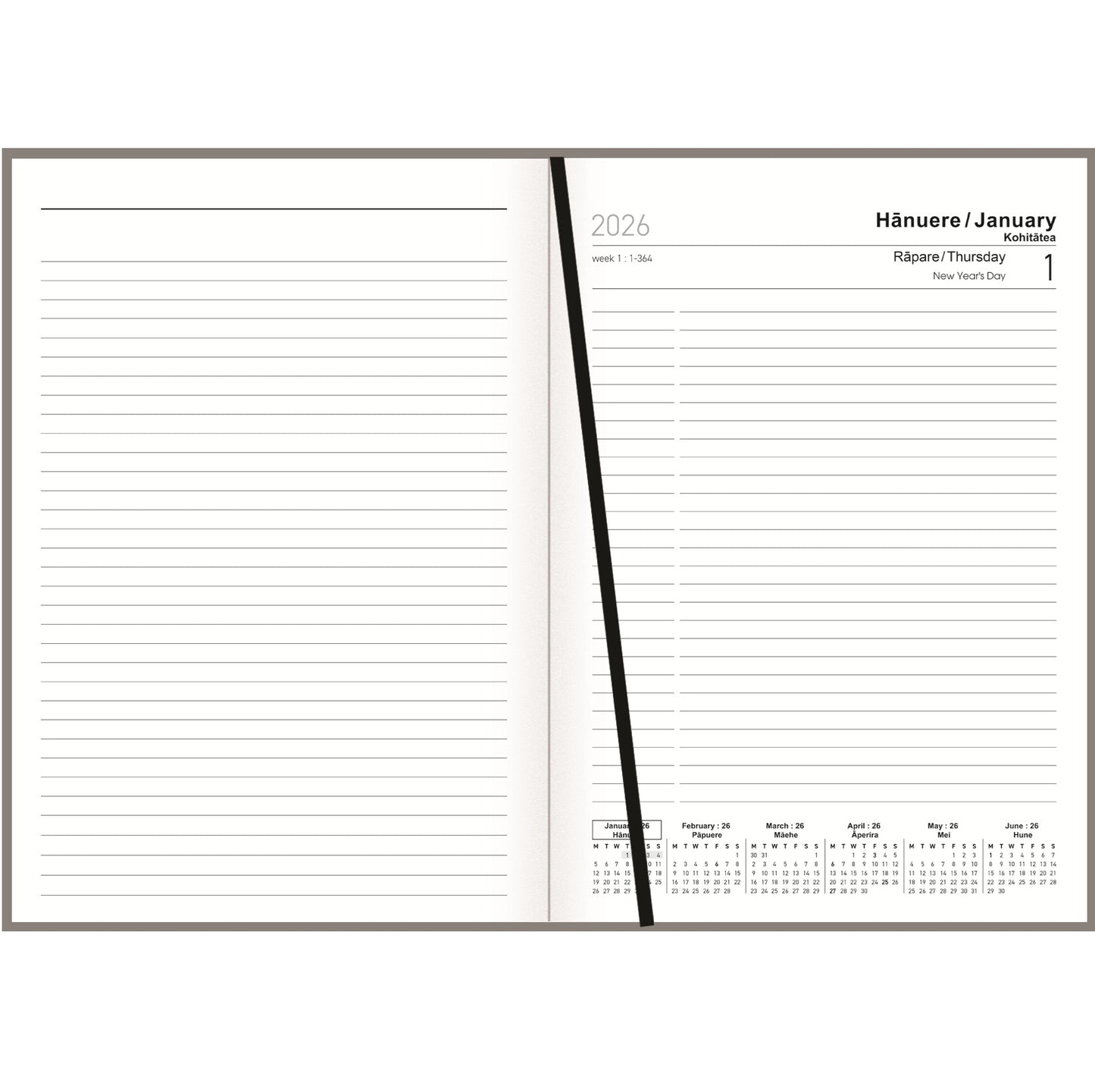 Collins A51 Diary - Tongaporutu Beach