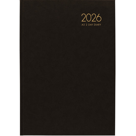 Milford Diary A52 Black