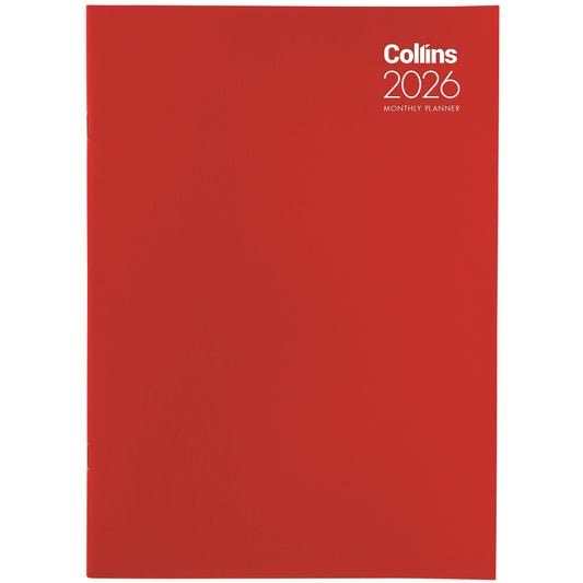 2026 Collins A4 Monthly Planner