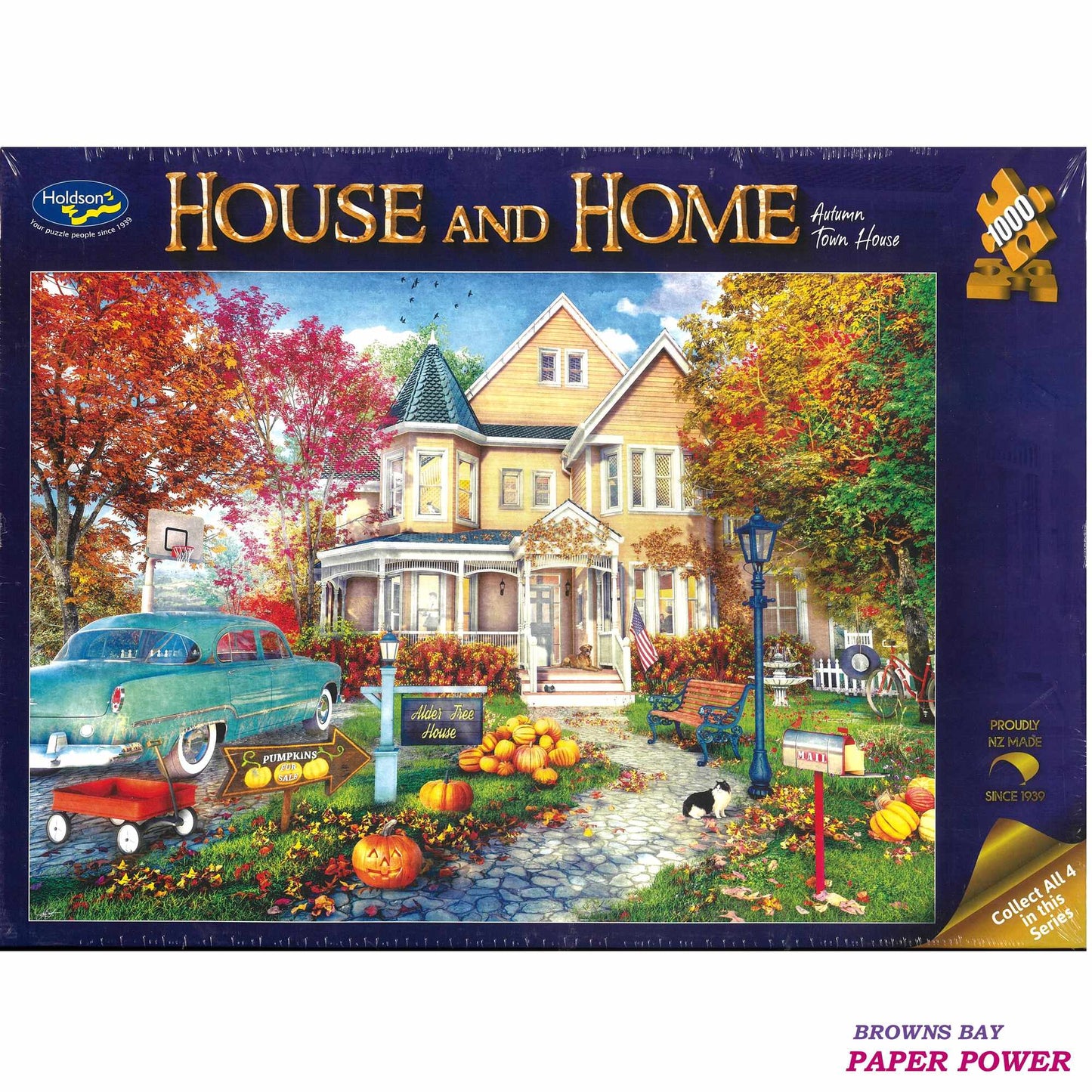 Jigsaw Puzzle 1000 Pcs House & Home - Autumn Town House