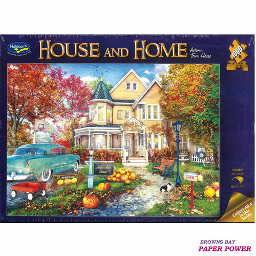 Jigsaw Puzzle 1000 Pcs House & Home - Autumn Town House
