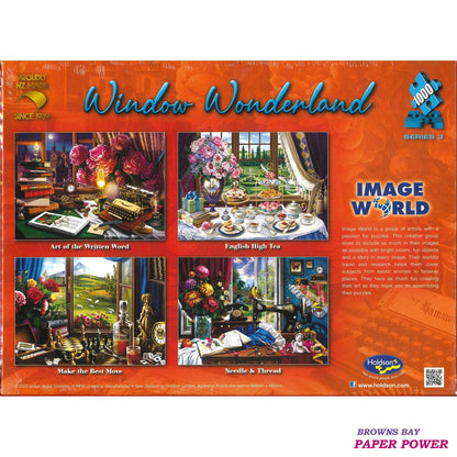 Jigsaw Puzzle 1000 Pcs Window Wonderland - Needle & Thread