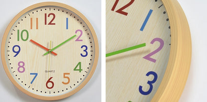 12’’ WALL CLOCK ROUND - NO NOISE – Economic -