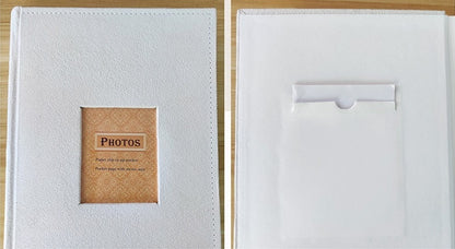 Photo Album Colour Green - Paper Slip-in PP Pocket With Memo 4R 300 Holds
