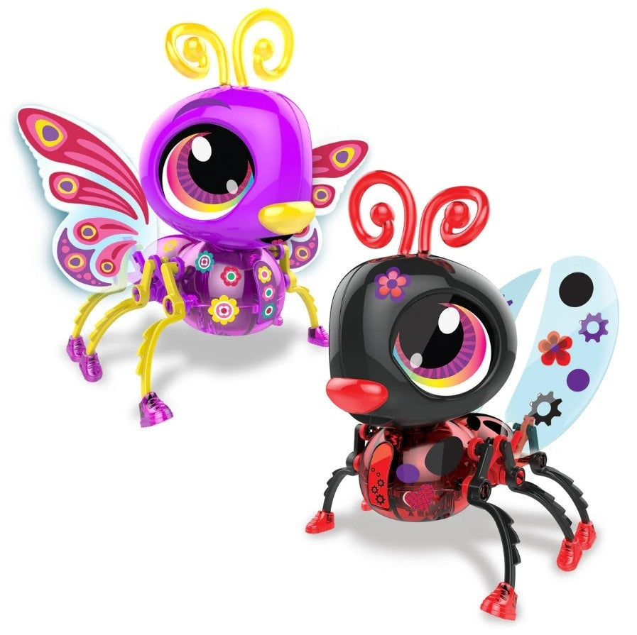 Butterfly & Ladybug Twin Pack - Build a Bot