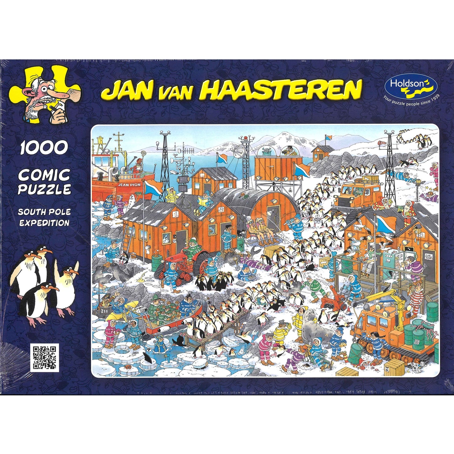 Jigsaw Puzzle 1000 Pcs World Jan Van Haasteren - South Pole Expedition