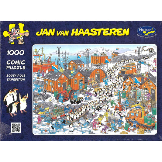Jigsaw Puzzle 1000 Pcs World Jan Van Haasteren - South Pole Expedition