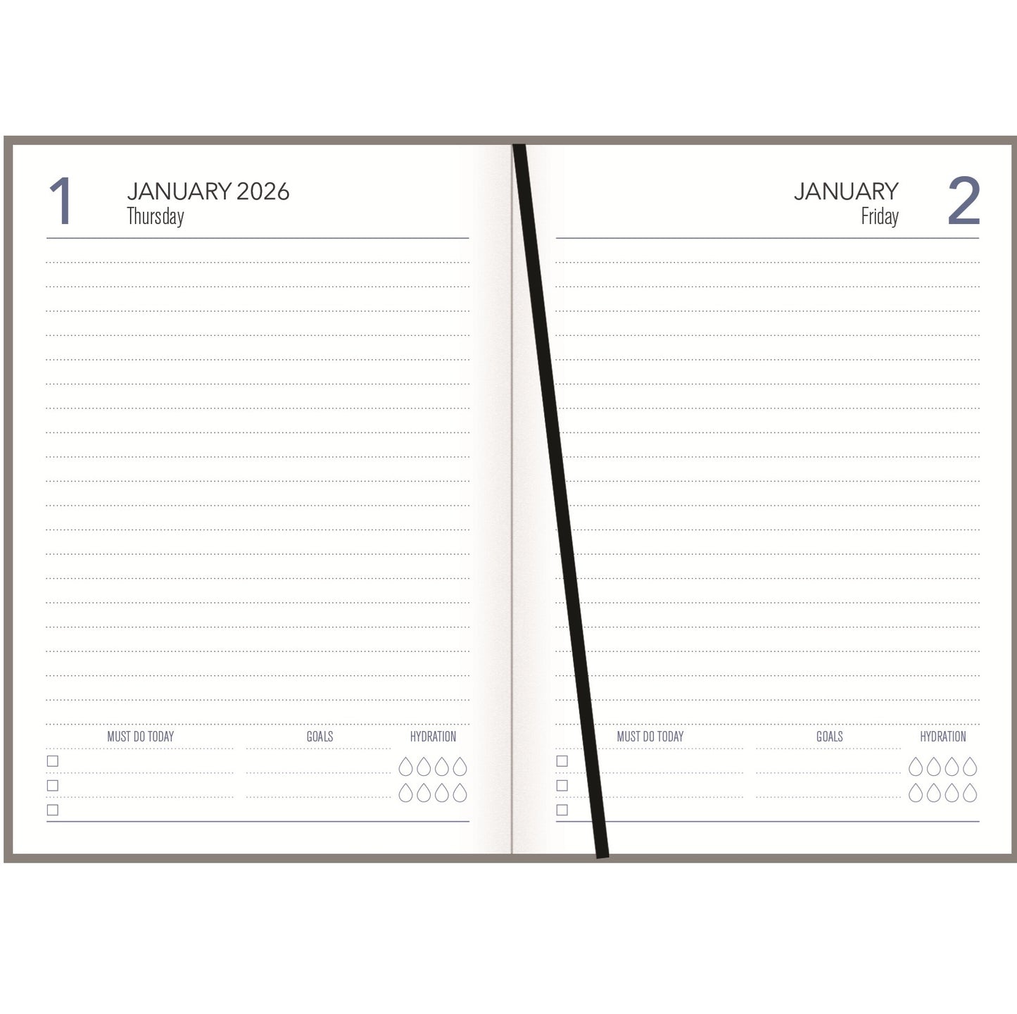 Collins A51 Diary - Painterly