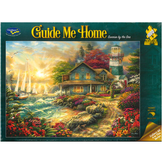 Jigsaw Puzzle 1000Pcs - Guide Me Home - Sunrise By The Sea