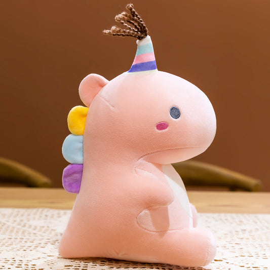 Party Dinosaur - Pink - Plush Toy