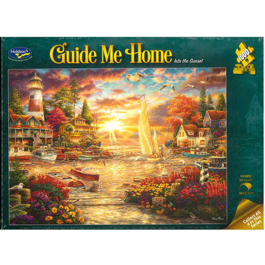 Jigsaw Puzzle 1000Pcs - Guide Me Home - Into The Sunset